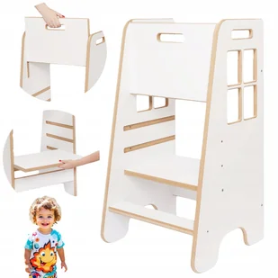 Pomocnik Kuchenny Kitchen Helper Dla Dzieci Montessori Okienko regulowany - Krzesełka do karmienia Pomocnik Kuchenny Kitchen Helper Dla Dzieci Montessori Okienko regulowany - Krzesełka do karmienia - miniaturka - grafika 1