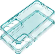 Etui i futerały do telefonów - Etui na telefon komórkowy MATRIX CLEAR pasuje do SAMSUNG S25 Plus miętowy - miniaturka - grafika 1