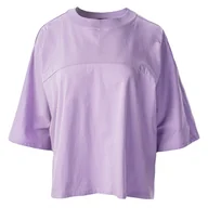 Koszulki i topy damskie - Damska Koszulka z krótkim rękawem KARL LAGERFELD BIG LOGO T-SHIRT 230W1715-66 – Fioletowy - miniaturka - grafika 1