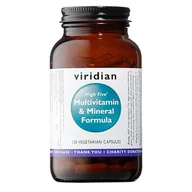 Witaminy i minerały - Viridian High Five Multivit & Mineral Formula Suplement diety 120 kaps. - miniaturka - grafika 1