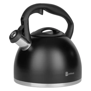 BRUNBESTE CZAJNIK TRADYCYJNY Z GWIZDKIEM 2,7L CZARNY WSZYSTKIE KUCHENKI - Czajniki na gaz BRUNBESTE CZAJNIK TRADYCYJNY Z GWIZDKIEM 2,7L CZARNY WSZYSTKIE KUCHENKI - Czajniki na gaz - miniaturka - grafika 1