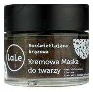 Maseczki do twarzy - La-Le, Maska Do Twarzy Rozświetlająca Brązowa, 50 ml - miniaturka - grafika 1