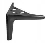 Meble modułowe i akcesoria - Noga meblowa stopka do łóżka kanapy CZARNY MAT loft H120 wytrzymała SL013 - miniaturka - grafika 1