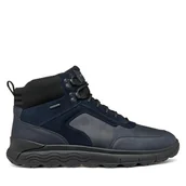 Botki męskie - Trzewiki Geox U Spherica 4X4 B Abx U46FDB 0FF22 C4002 Granatowy - miniaturka - grafika 1