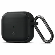 Akcesoria do słuchawek - Apple Spigen Etui Spigen Silicone Fit AirPods 3, czarne 8809710758667 - miniaturka - grafika 1