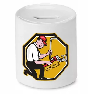 SKARBONKA DLA HYDRAULIKA NAJLEPSZY HYDRAULIK z Nadrukiem ze Zdjęciem - Skarbonki SKARBONKA DLA HYDRAULIKA NAJLEPSZY HYDRAULIK z Nadrukiem ze Zdjęciem - Skarbonki - miniaturka - grafika 1