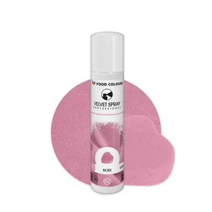 Food Colours Velvet Spray Rose 100ml - Dodatki do ciast w proszku - miniaturka - grafika 1