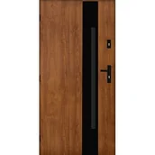 Drzwi zewnętrzne - Drzwi zewnętrzne ANTILA Złoty dąb 100 lewe - miniaturka - grafika 1