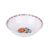 Miski i półmiski - Miska Folkstar mała łowicka biała - miniaturka - grafika 1