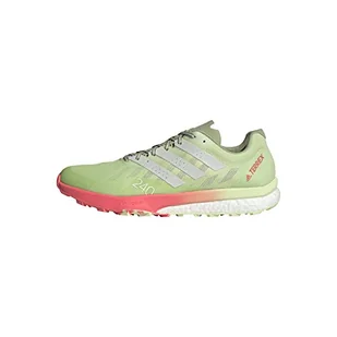 adidas Unisex Terrex Speed Ultra lekkoatletyczne, zielone/białe (Almost Lime Crystal White Turb), 44 EU - Buty trekkingowe damskie - miniaturka - grafika 1