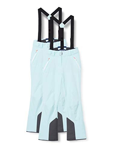 Jack Wolfskin Unisex Snow spodnie damskie, matowy niebieski, 92