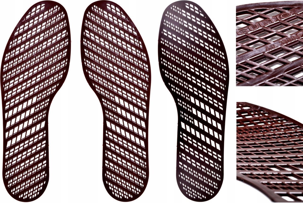 PRZECIWPOTNE TWARDE WKŁADKI DO BUTÓW MOCNE CIENKIE ARMY 46/47 30 cm G10-94