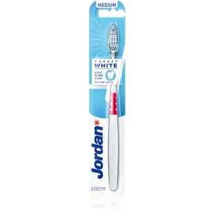 SZCZOTECZKA JORDAN TARGET WHITE MEDIUM 889758 - Szczoteczki do zębów - miniaturka - grafika 1