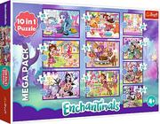 Puzzle - Puzzle 10w1 Urocze Enchantimals Trefl - miniaturka - grafika 1