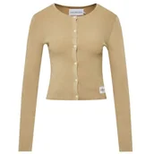 Bluzy damskie - Kardigan marki Calvin Klein Jeans Badge W J20J218179 - miniaturka - grafika 1