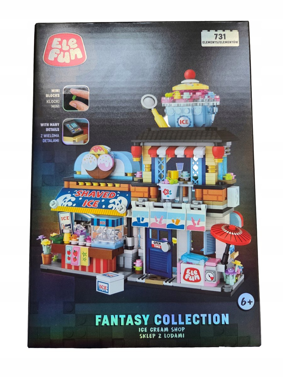 Elefun Fantasy Collection Sklep z lodami Klocki 731el.