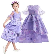 Stroje karnawałowe - Strój  Sukienka Madrigal Encanto Isabela 146/152 - miniaturka - grafika 1