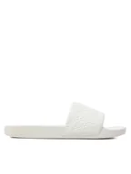Klapki i japonki damskie - Calvin Klein Klapki Slide Saff Mono HW0HW02106 Biały - miniaturka - grafika 1