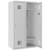 Meble do szkół i przedszkoli - Szafka dla przedszkolaków z miejscem na buty, kurtki i rzeczy osobiste MSUM 420 S - miniaturka - grafika 1