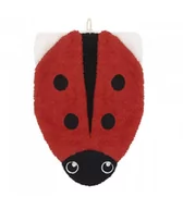 Kosmetyki kąpielowe dla dzieci - Myjka Do Kąpieli Dla Dzieci, Rękawica Kąpielowa Duża, Biedronka Martin, Bawełna Organiczna, Gots, Fürnis - miniaturka - grafika 1
