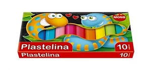 Mona Plasteliny NUNO 10 KOLORÓW - Masy plastyczne - miniaturka - grafika 2