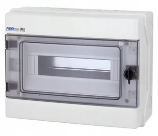 Rozdzielnica hermetyczna 1x12 1000V IP65 RH-12 - Bezpieczniki elektryczne - miniaturka - grafika 1