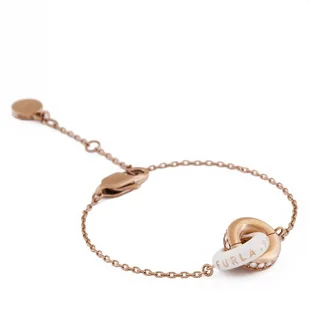 Bransoletka Furla 1927 WJ00248 K22000 3914S Różowe złoto - Bransoletki - miniaturka - grafika 1