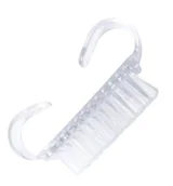 Szczoteczki do twarzy - SZCZOTECZKA DO ODPYLANIA MAŁA TRANSPARENTNA Z UCHWYTEM - miniaturka - grafika 1