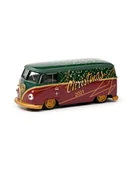 Samochody i pojazdy dla dzieci - SCHUCO Volkswagen Transporter T1 Panel Lowrider Christmas Edition - miniaturka - grafika 1