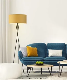 Designerska lampa podłogowa na 3 nogach PARYŻ tripod - Lampy stojące - miniaturka - grafika 1