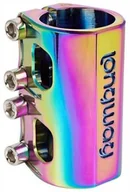 Akcesoria do skatingu - Longway Longway Quattro SCS Clamp zacisk do hulajnogi wyczynowej Neochrome 60405 - miniaturka - grafika 1