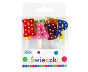 Urodziny dziecka - PARTY WORLD Świeczki pikery Happy Birthday w gwiazdki PIKER/3094-5 - miniaturka - grafika 1