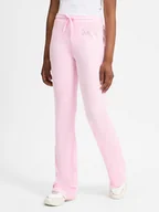 Spodnie damskie - Noisy May Damskie spodnie dresowe - NMValerie Kobiety różowy jednolity, S - miniaturka - grafika 1