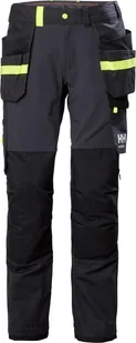 Helly Hansen Pants Oxford 4X Cons Pant, grey/black C56 - Odzież robocza - miniaturka - grafika 1