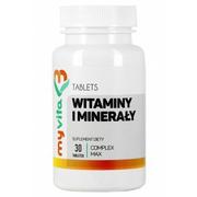 Witaminy i minerały - MyVita WITAMINY I MINERAŁY Complex MAX 30 tabletek - miniaturka - grafika 1