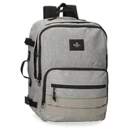 Torby na laptopy - Pepe Jeans Aris Evergreen Plecak kabinowy na laptopa 15,6" szary 31x44x20 cm Poliester by Joumma Bags - miniaturka - grafika 1