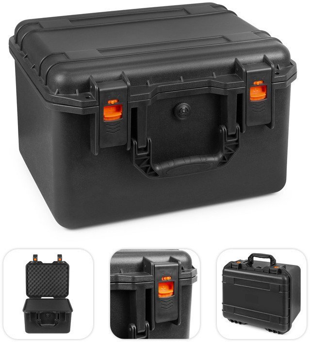 Uniwersalna walizka transportowa GIGCase16 - IP67 - czarna Power Dynamics one size