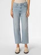 Spodnie damskie - Esprit Casual - Jeansy damskie, niebieski - miniaturka - grafika 1