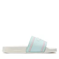 Buty dla dziewczynek - Klapki Pepe Jeans Slider Logo G PGS70061 Pearl Blue 505 - miniaturka - grafika 1