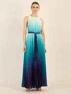 Sukienki - APART Sukienka w kolorze turkusowo-granatowym - miniaturka - grafika 1