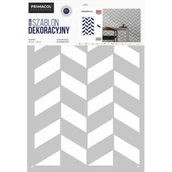 Szablony malarskie - Primacol Szablon Mega nr 519 Herringbone Decorative - miniaturka - grafika 1
