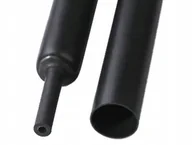 Inne akcesoria elektryczne - RPKH1 25/10x1-C rura termokurczliwa pogrubiona z klejem, czarna - miniaturka - grafika 1