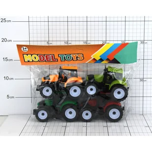 TRAKTOR 4 SZT. W FOLII - Samochody i pojazdy dla dzieci - miniaturka - grafika 1