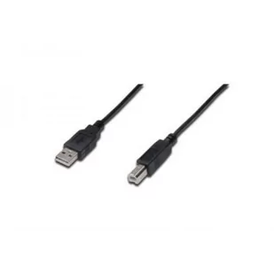 Assmann Kabel USB2,0 A m / B m dł.5 m AK-300105-050-S - Kable USB - miniaturka - grafika 3