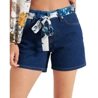 Spodenki damskie - Spodenki damskie Superdry Mill Wash jeansowe krótkie szorty-W30 - miniaturka - grafika 1