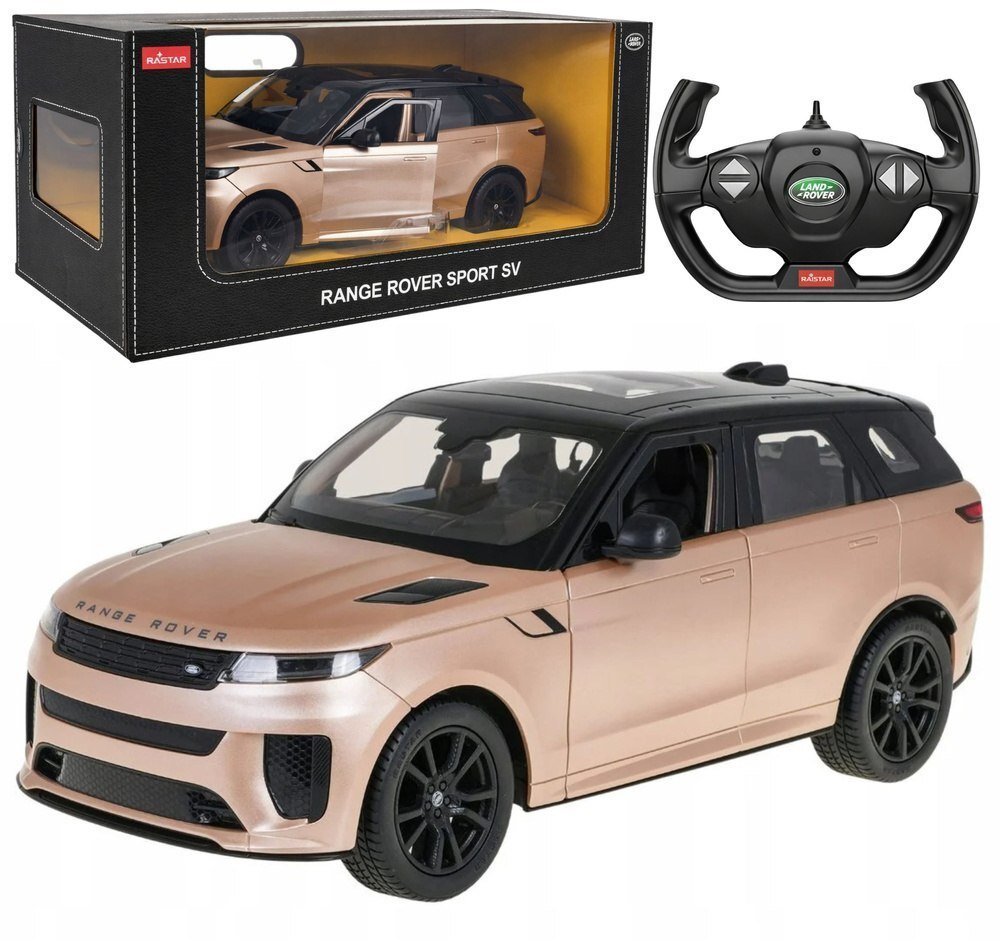 Rastar Auto Range Rover Sport SV Zdalnie Sterowane RC złoty 1:14