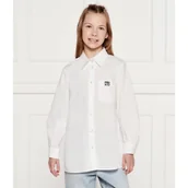 Bluzki dla dziewczynek - Pinko UP Koszula | Regular Fit - miniaturka - grafika 1