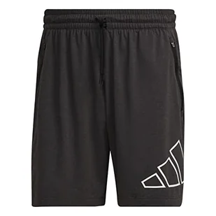 adidas Męskie szorty Ti 3 bary, SHO - czarne, L, czarny, L - Spodenki damskie - miniaturka - grafika 1