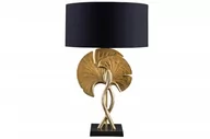 Lampy stojące - Lampa stołowa Gingko złota 62 cm - Invicta - miniaturka - grafika 1