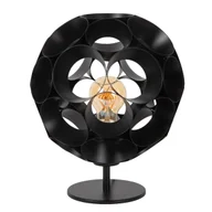 Lampy stojące - Nowoczesna lampa stołowa Hannelore 10523/01/30 Lucide czarna - miniaturka - grafika 1